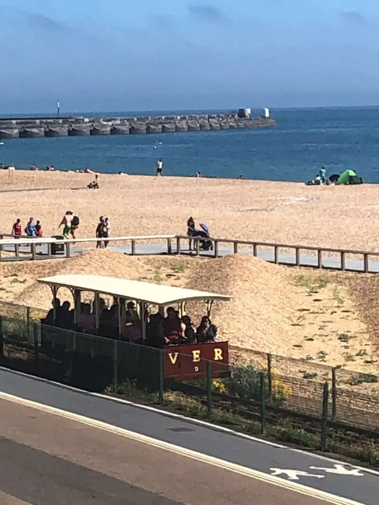 Our Shepherds Huts Site at Waydown - Brighton Volks Railway nearby