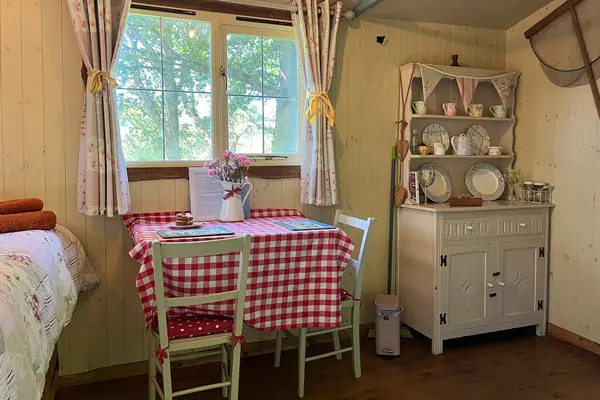 Waydown Riverkeepers Hut Interior View